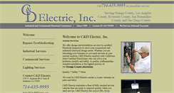 Desktop Screenshot of canddelectric.com